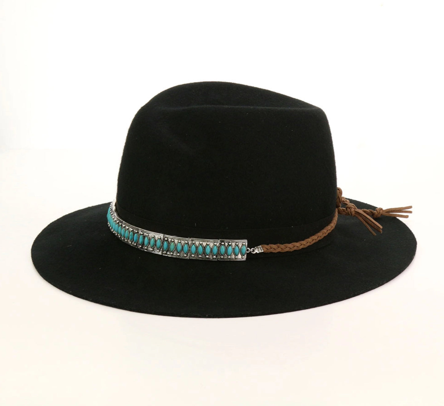 Western Navajo Style Pearl Trucker Hat Chain