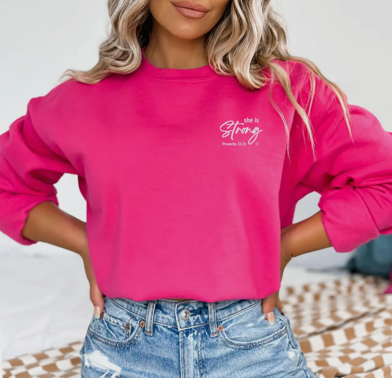 She is Strong Sweatshirt