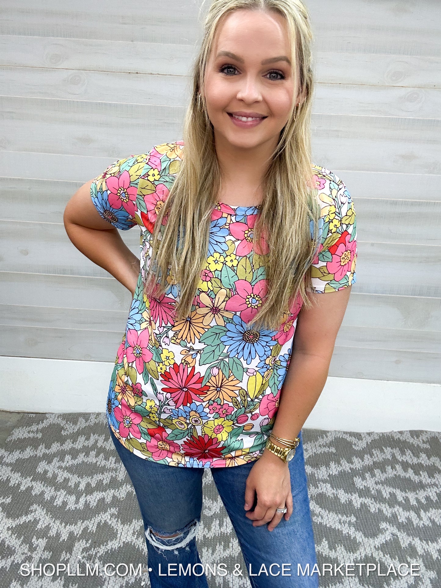 Floral Relaxed T-Shirt
