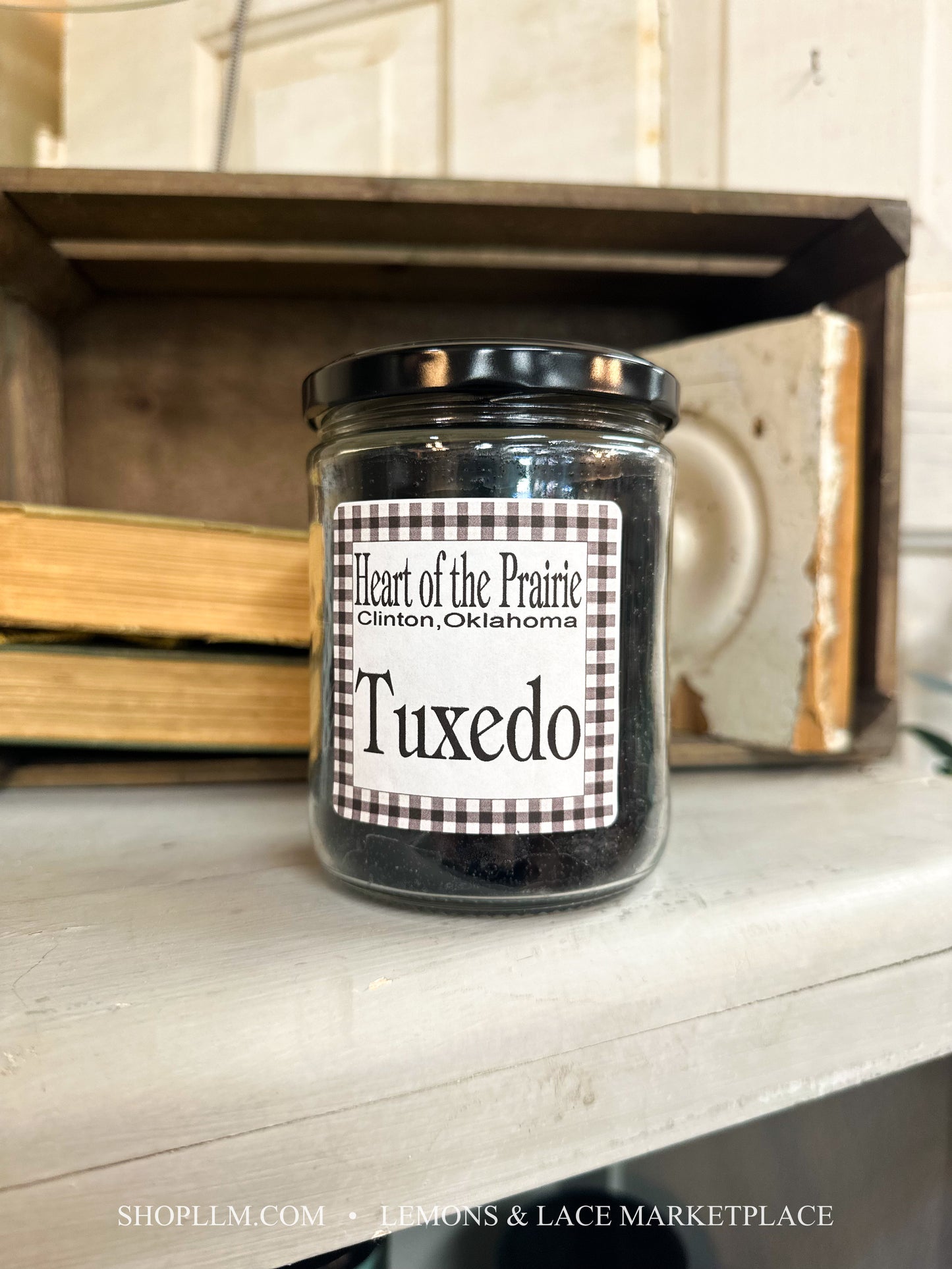 CANDLE -TUXEDO-WDWICK