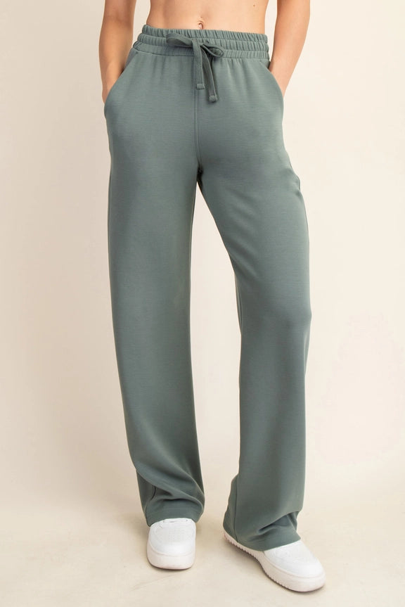 Sage Classy Straight Leg Pants