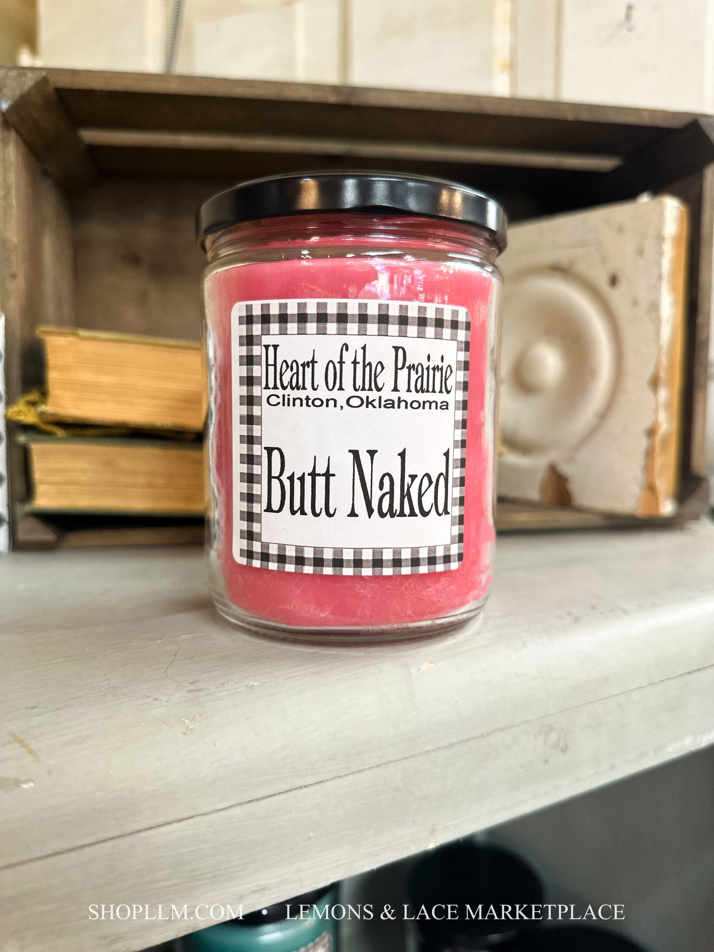 CANDLE - BUTT NAKED -WDWICK