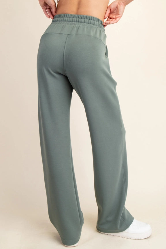 Sage Classy Straight Leg Pants