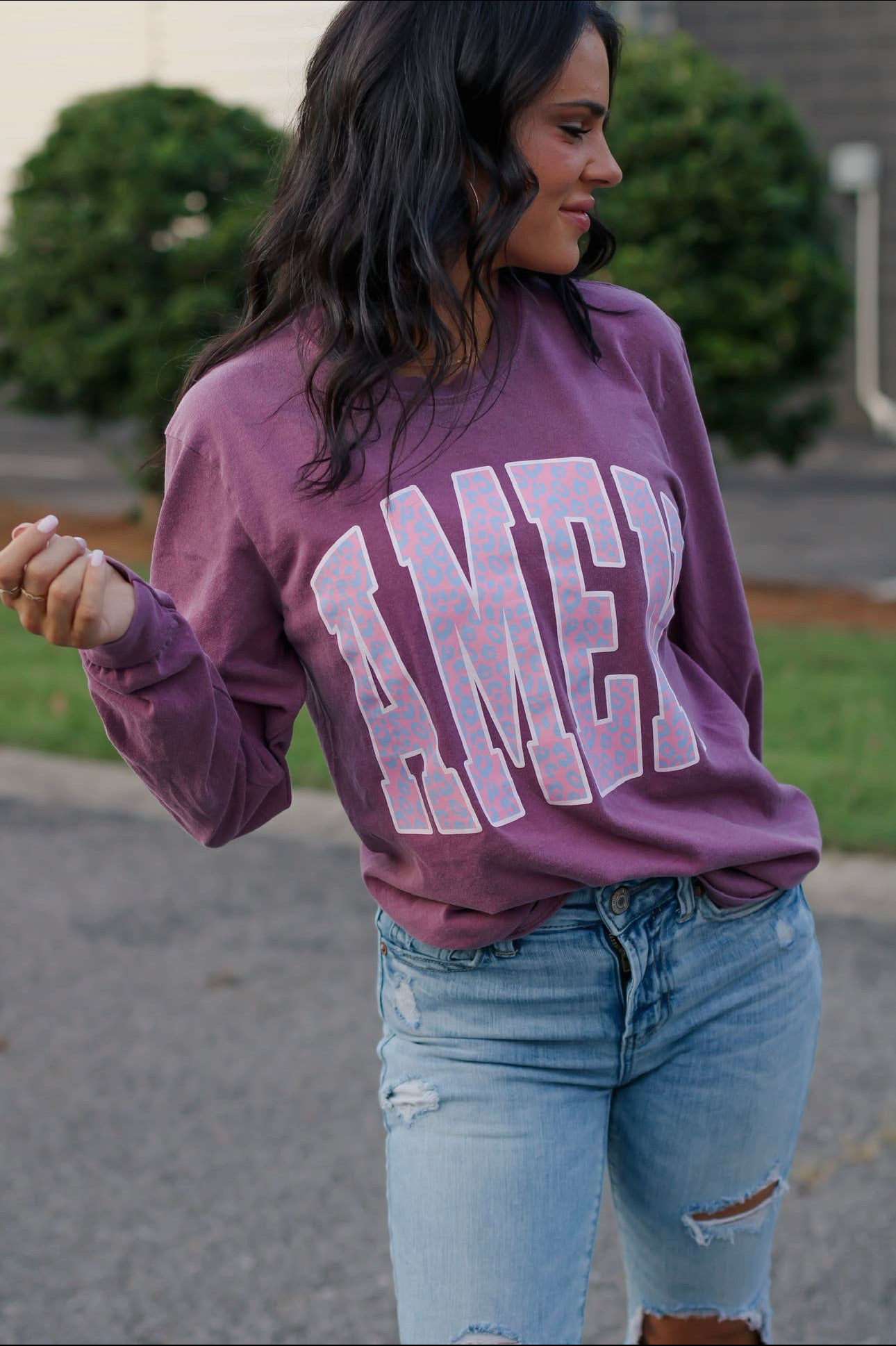 Amen Long Sleeve Tee