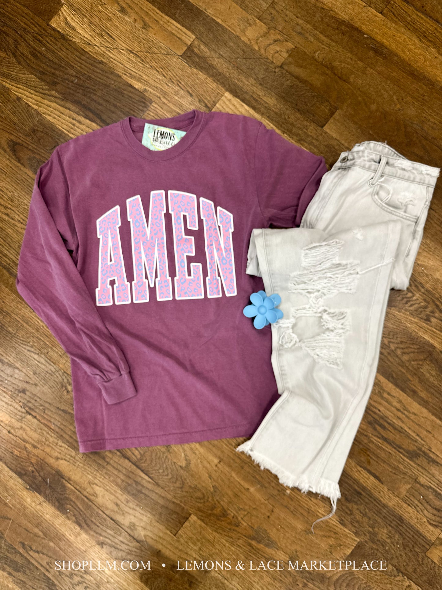 Amen Long Sleeve Tee