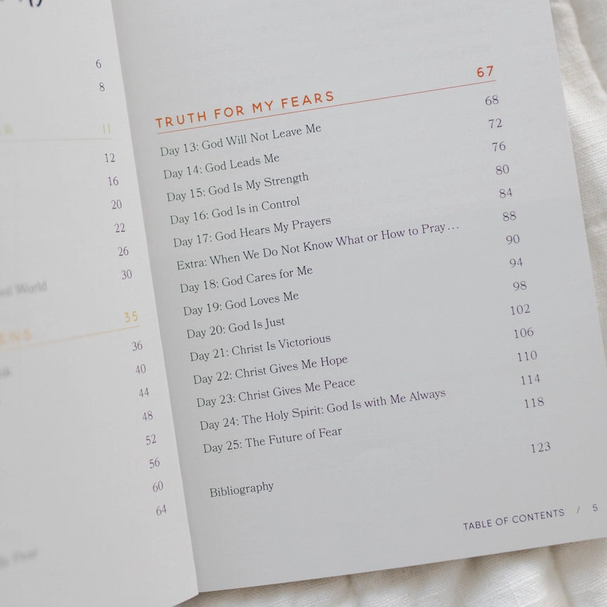 Fear Not | Gospel Hope For Worried Teens Bible Study