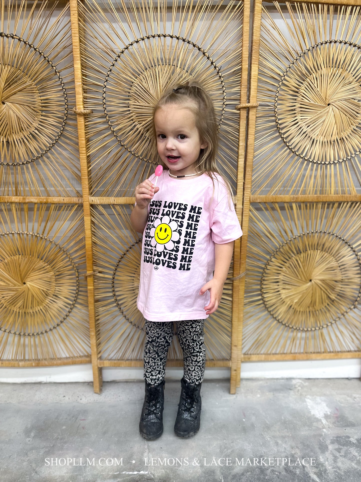 JESUS LOVES ME CHILD'S TEE