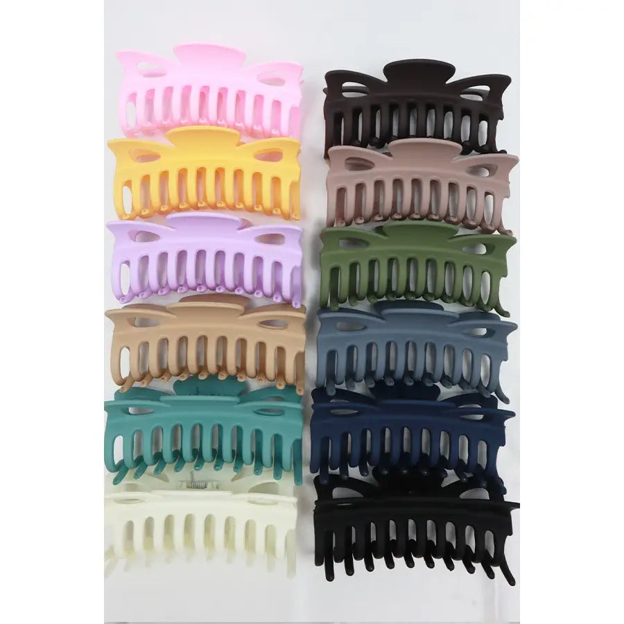 Jumbo Matte Hair Claw