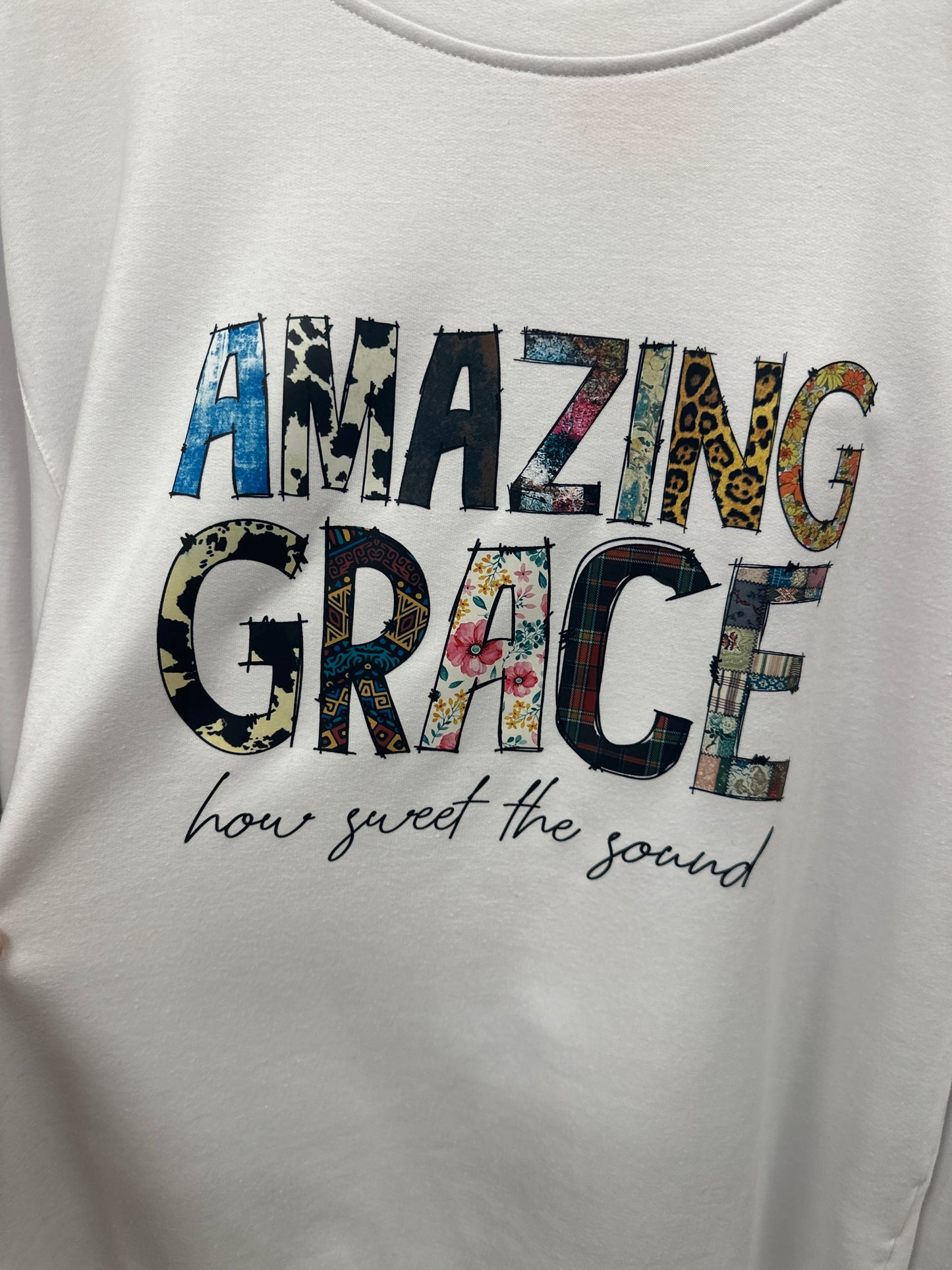 AMAZING GRACE LIGHTWEIGHT SWEATSHIRT