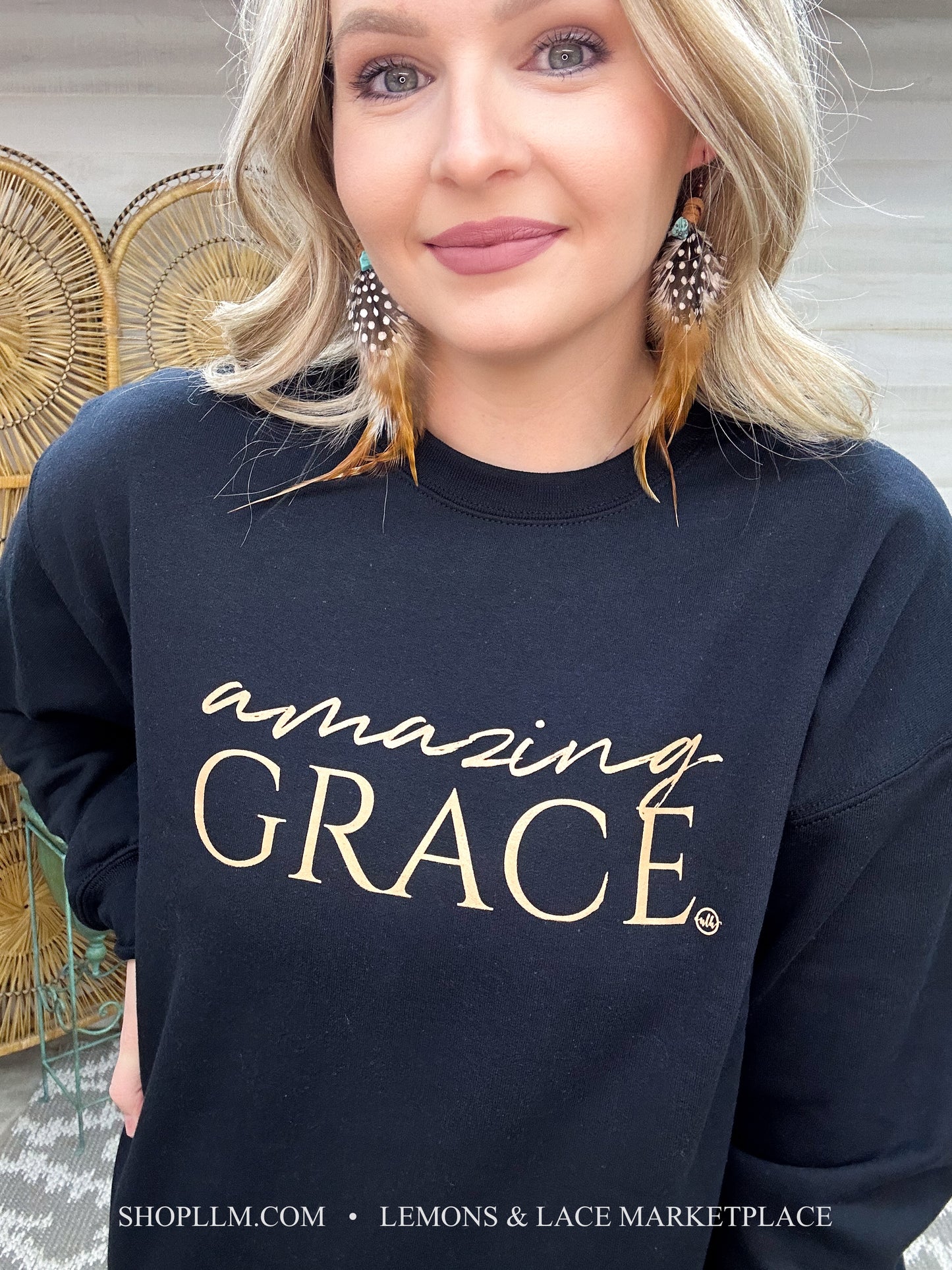 Amazing Grace Graphic Sweatshirt
