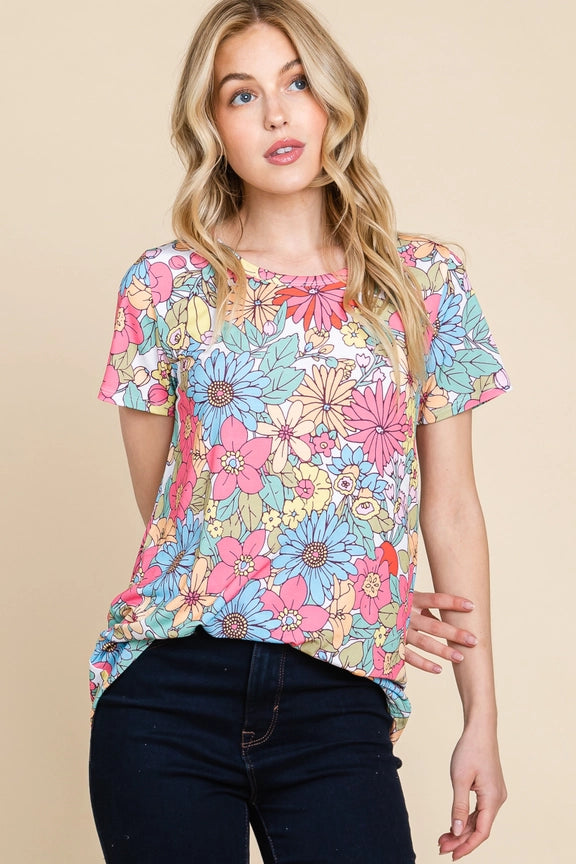 Floral Relaxed T-Shirt
