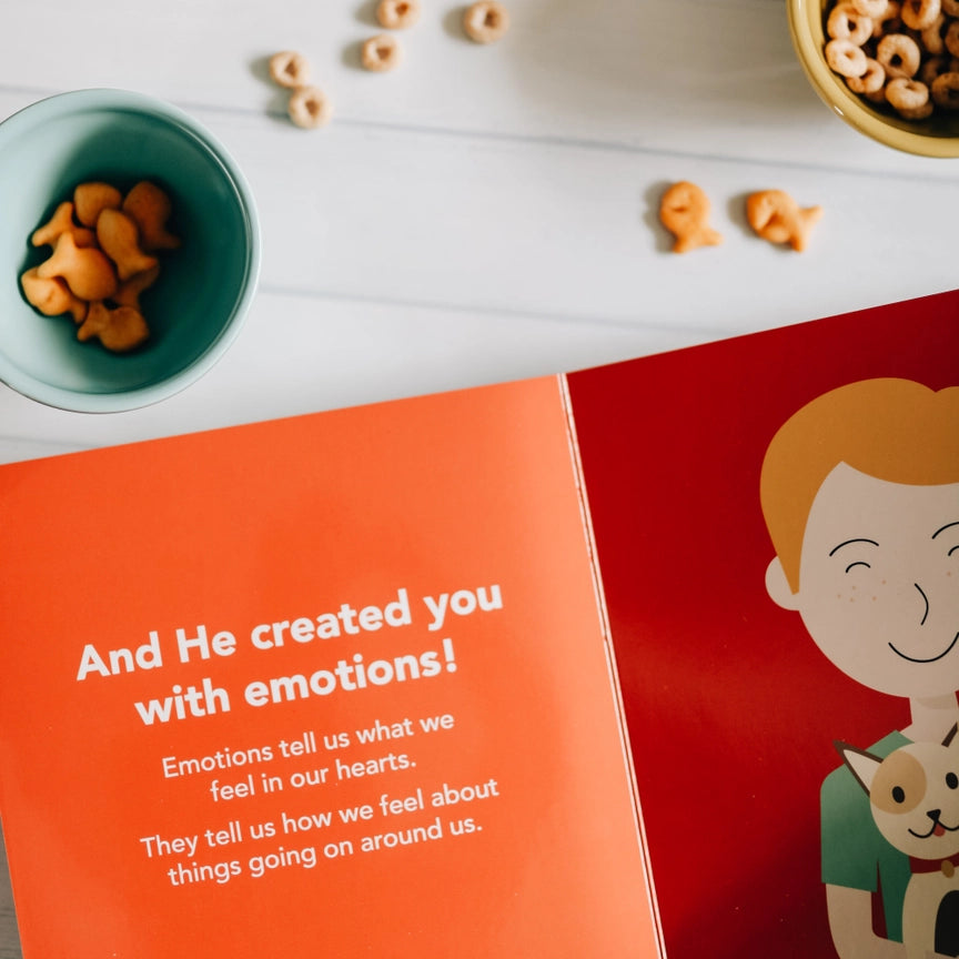 God Cares How I Feel Board Bible Book