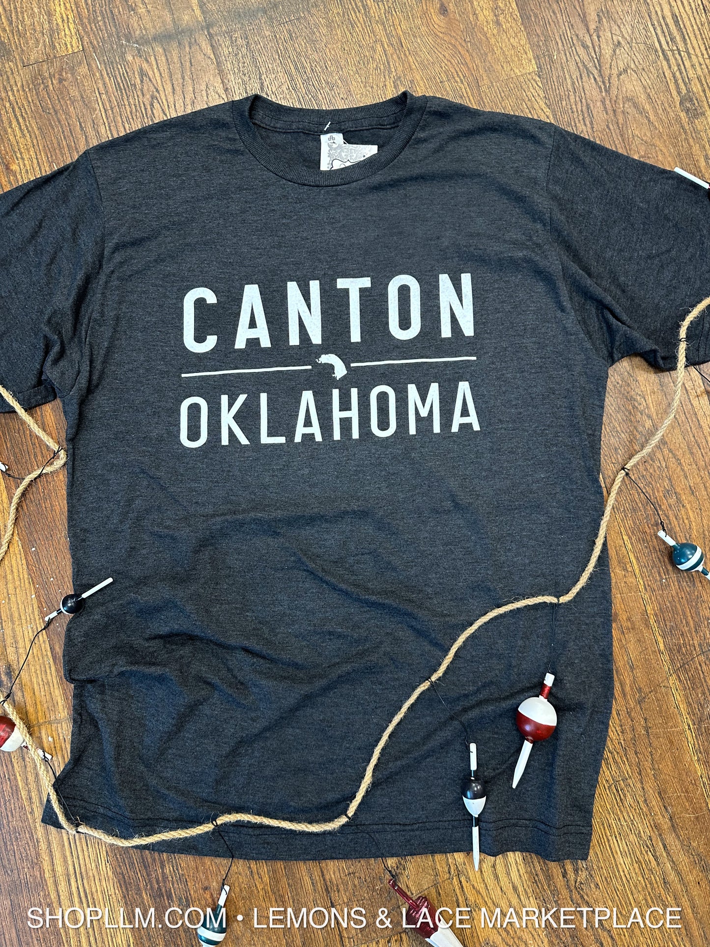 Canton Oklahoma Unisex Tee Graphite