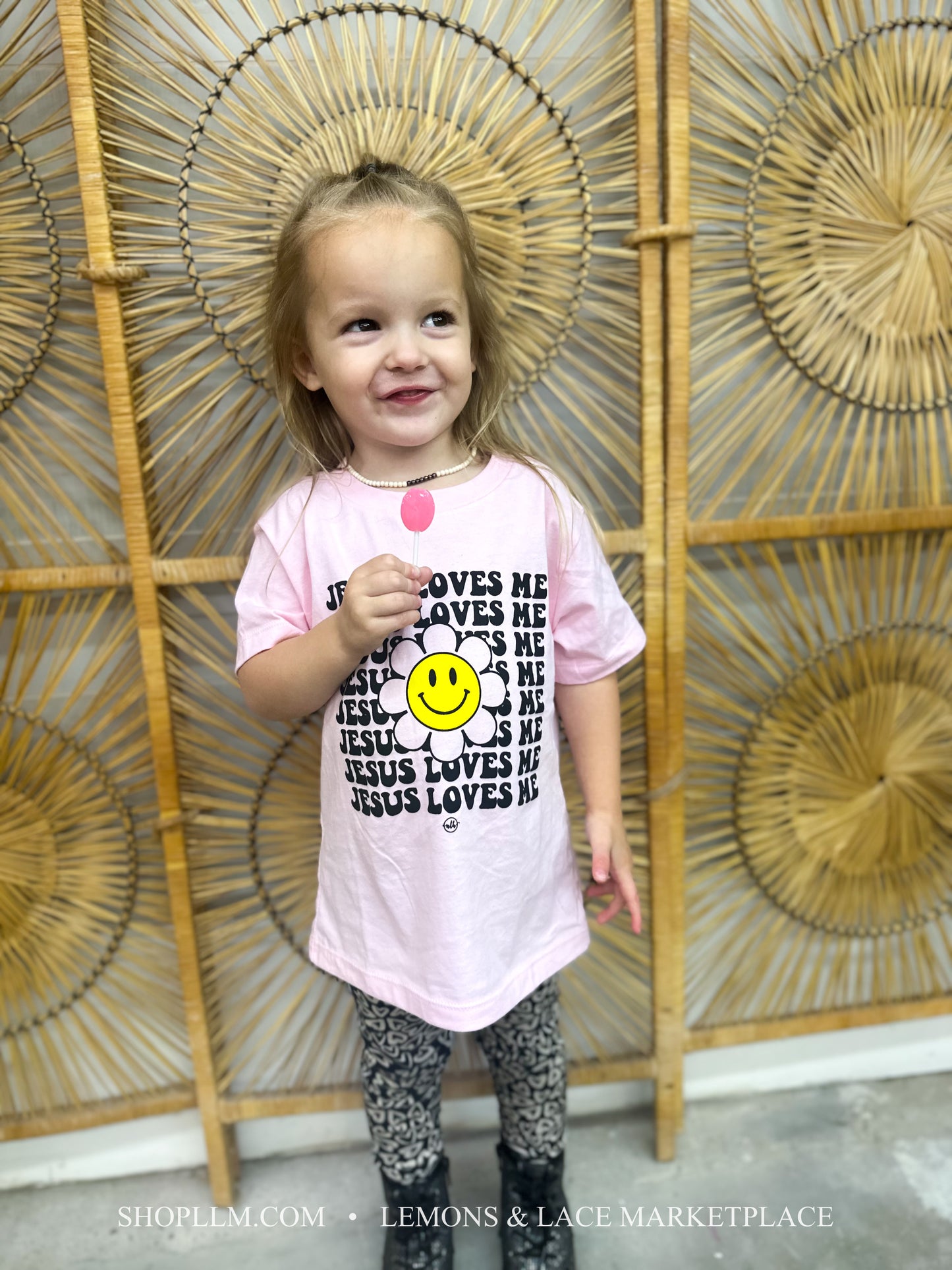 JESUS LOVES ME CHILD'S TEE