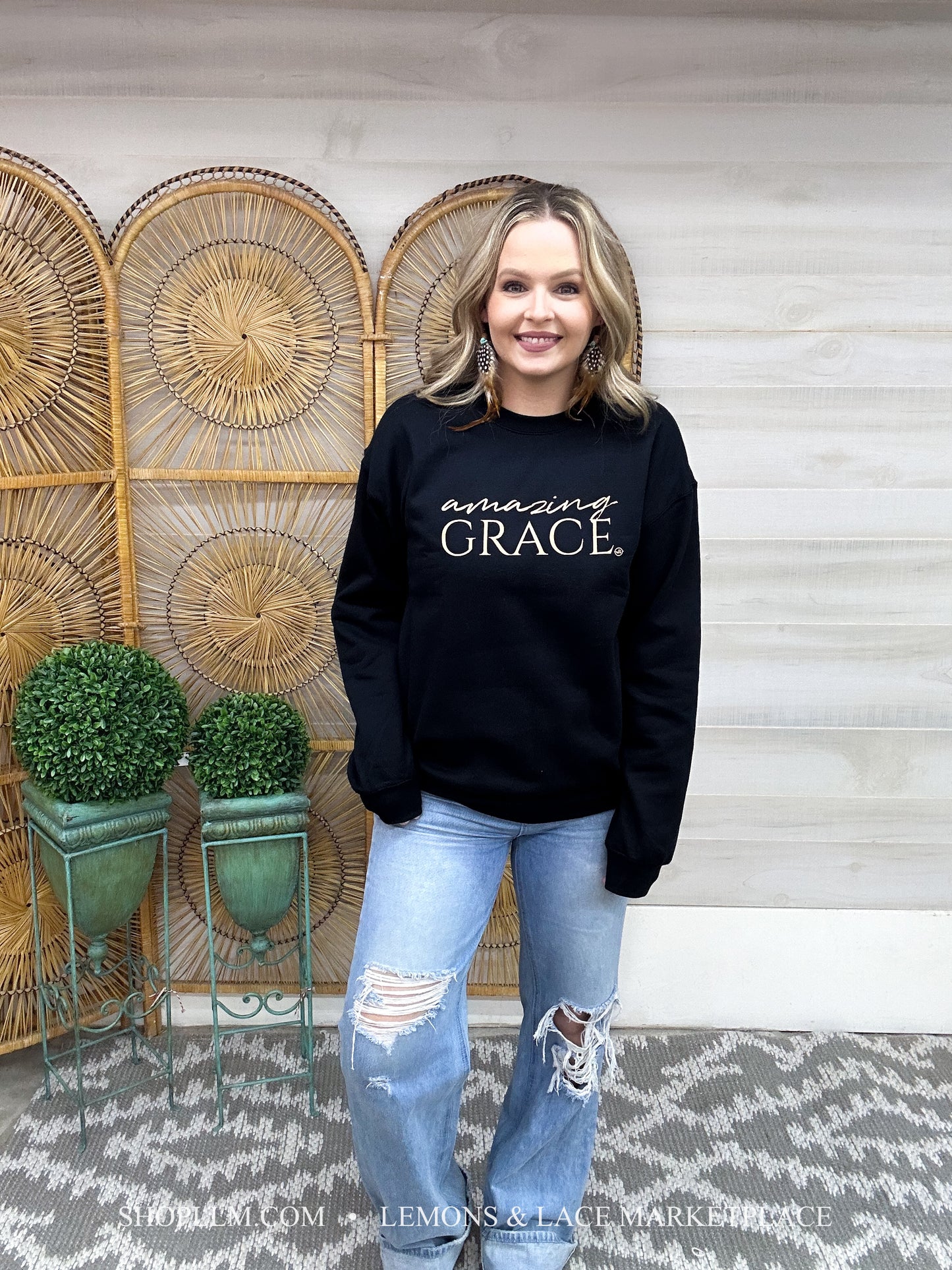 Amazing Grace Graphic Sweatshirt