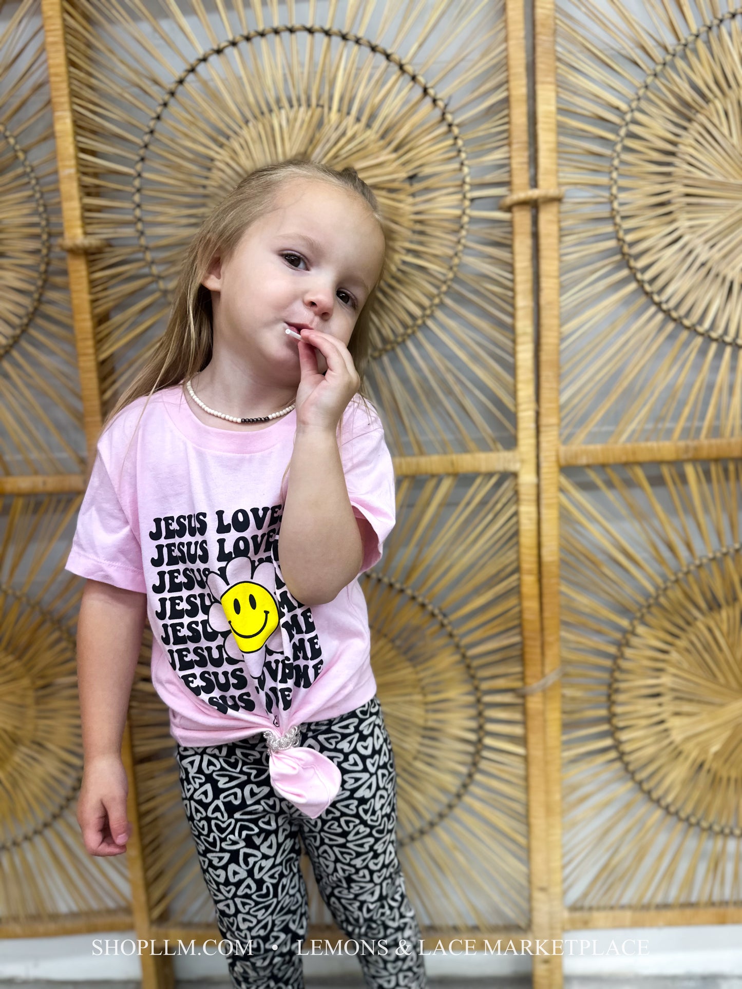 JESUS LOVES ME CHILD'S TEE