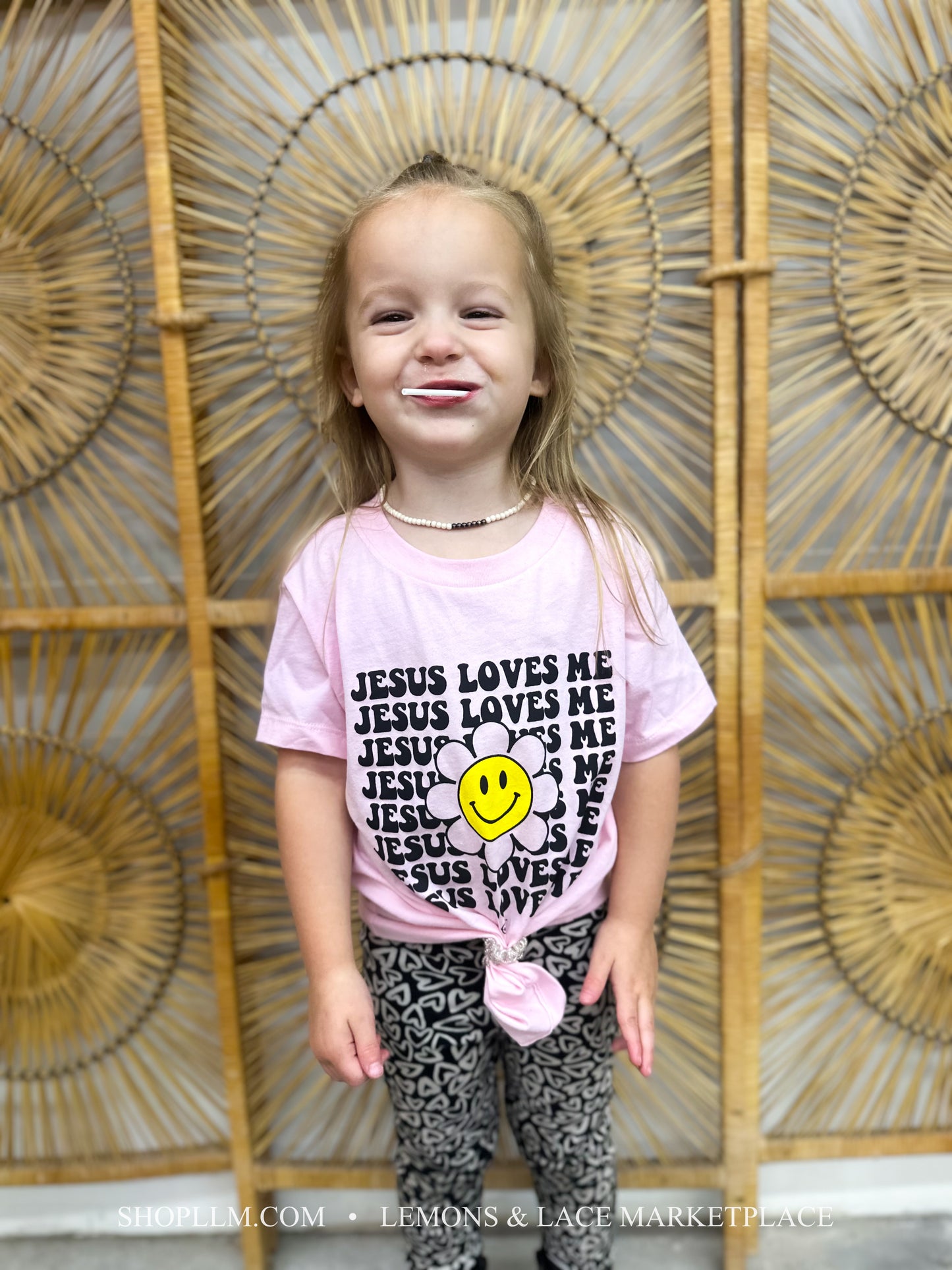 JESUS LOVES ME CHILD'S TEE