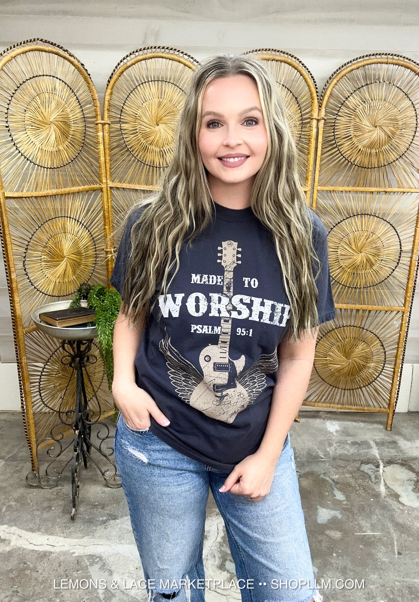 Made To Worship Graphite T-Shirt