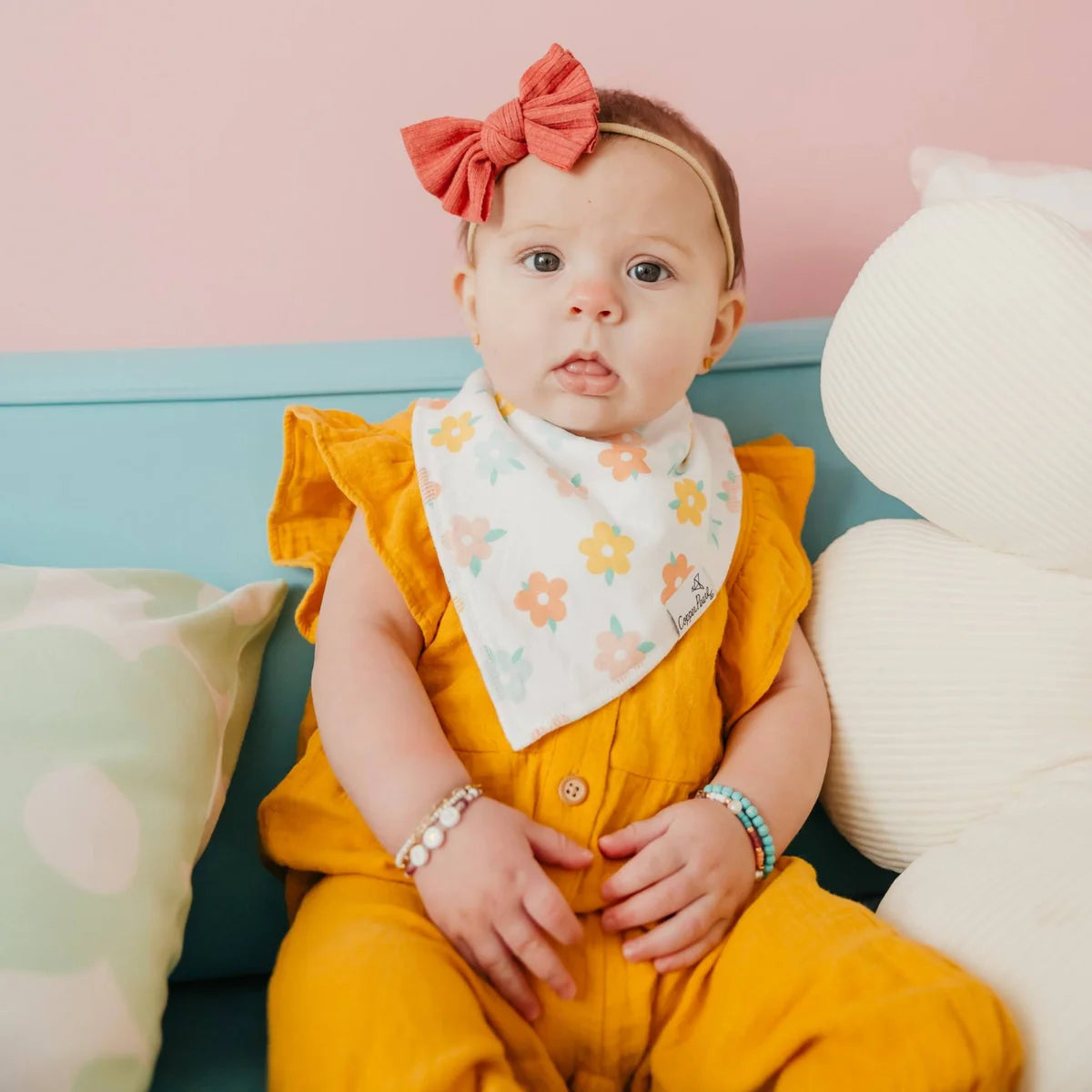 Cheery Bandana Bib Set (4-Pack)