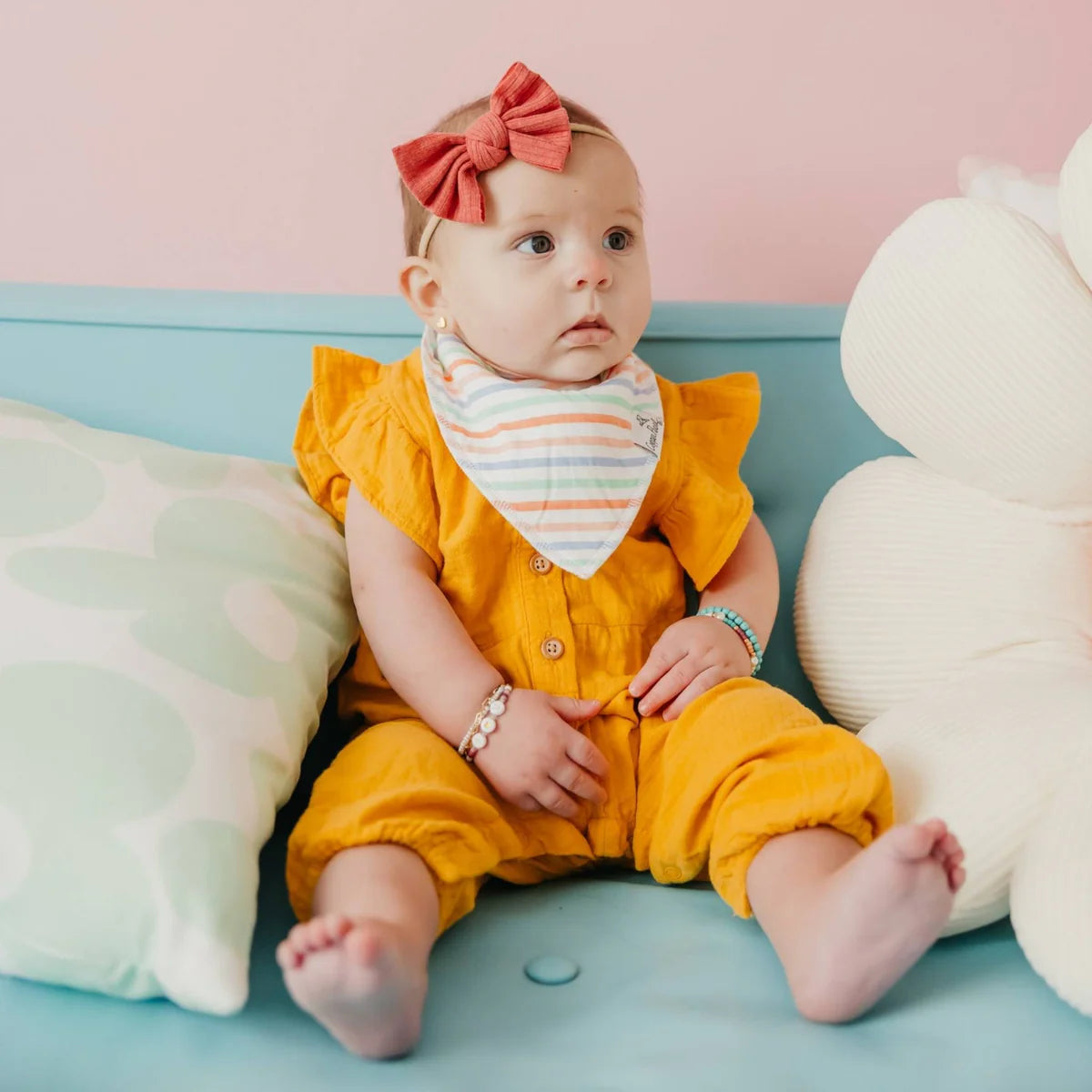 Cheery Bandana Bib Set (4-Pack)
