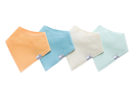 Bennie Baby Bandana Bib- 4 Pack
