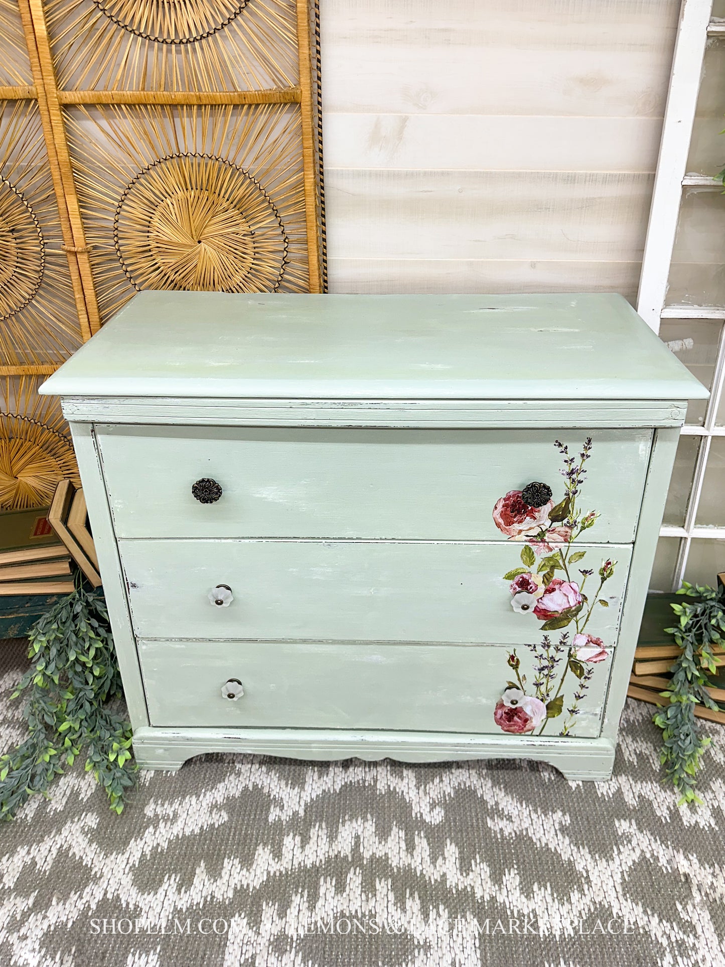 Coolabah Floral Chest of Drawers