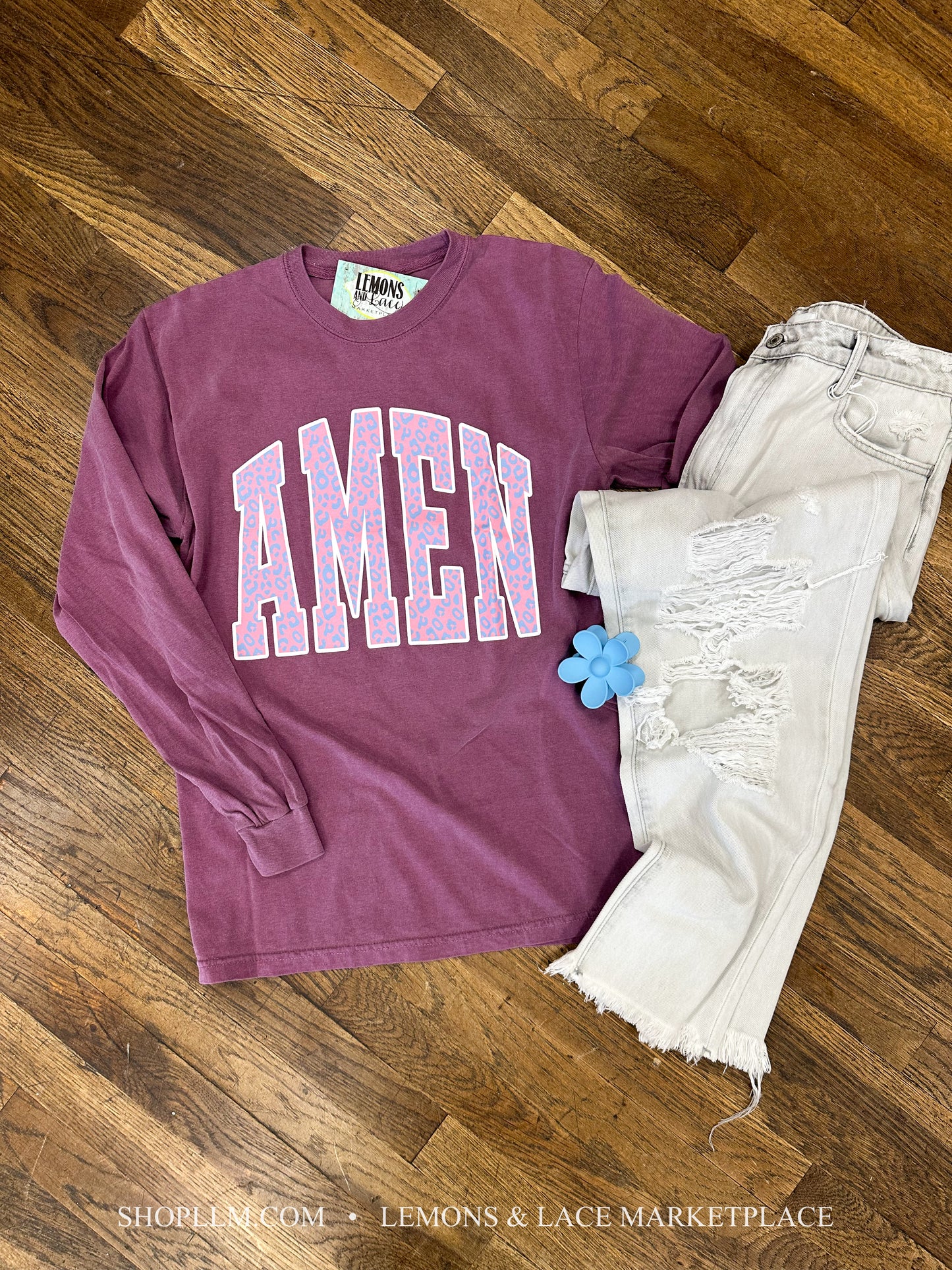 Amen Long Sleeve Tee