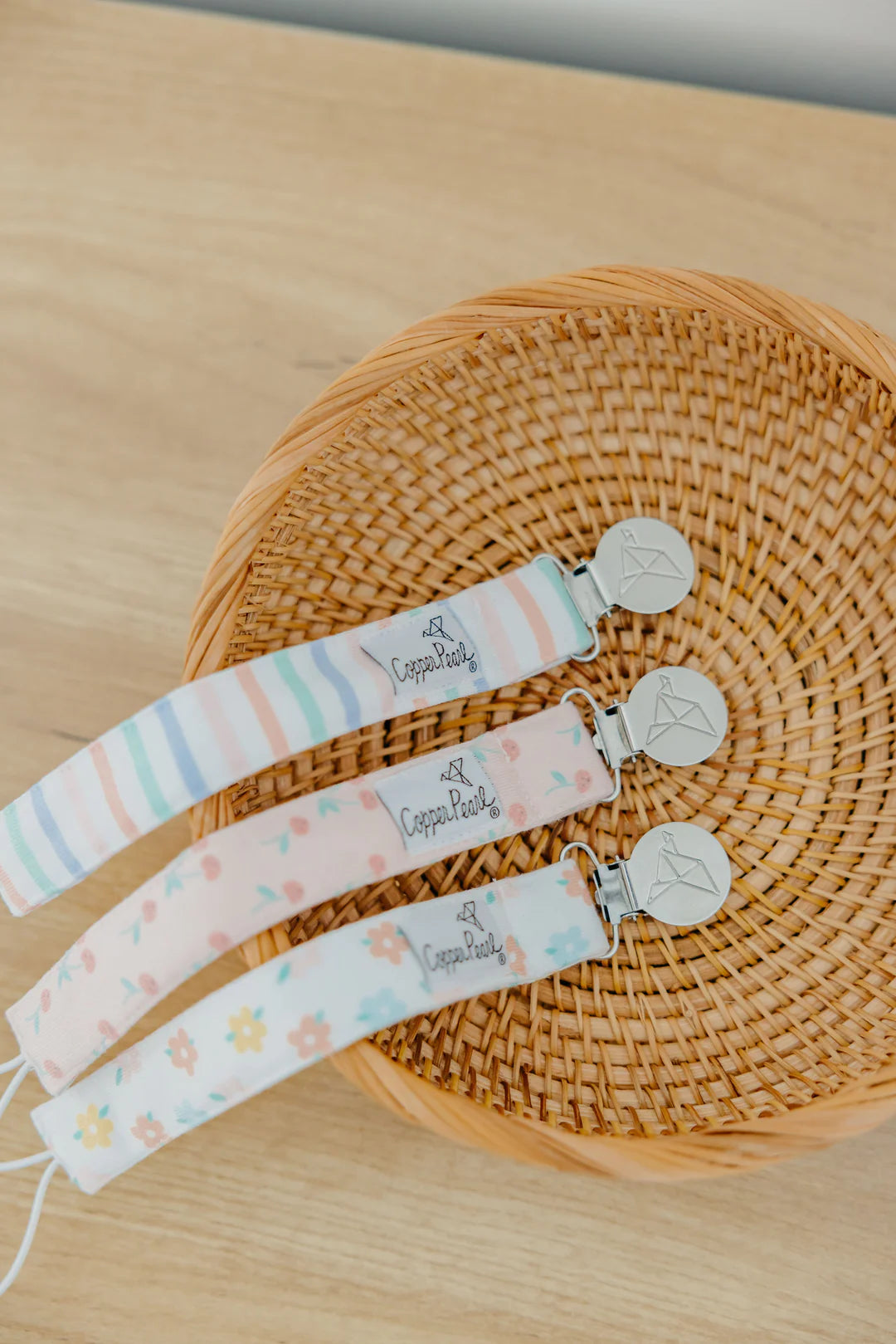 Cheery Binky Clips