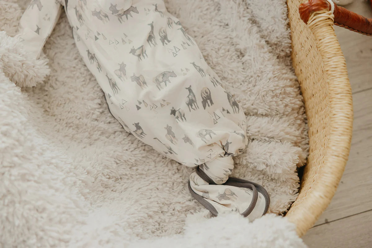 Cody Newborn Knotted Gown