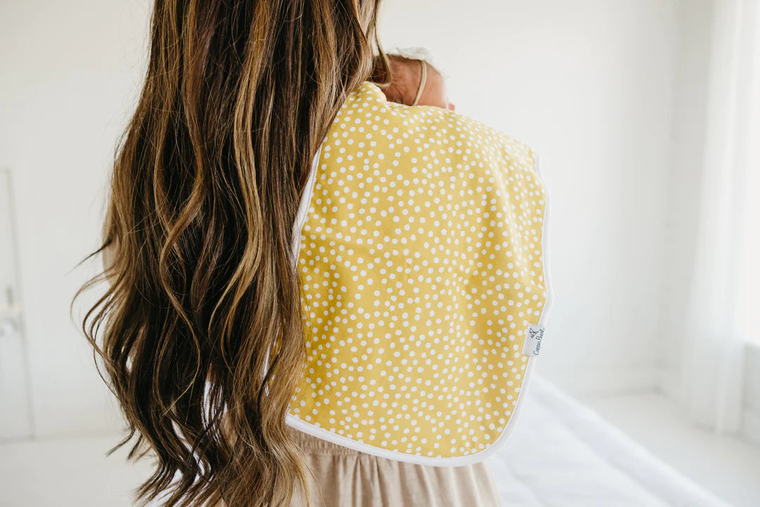 Lemon Burp Cloth Set - 3 Pack