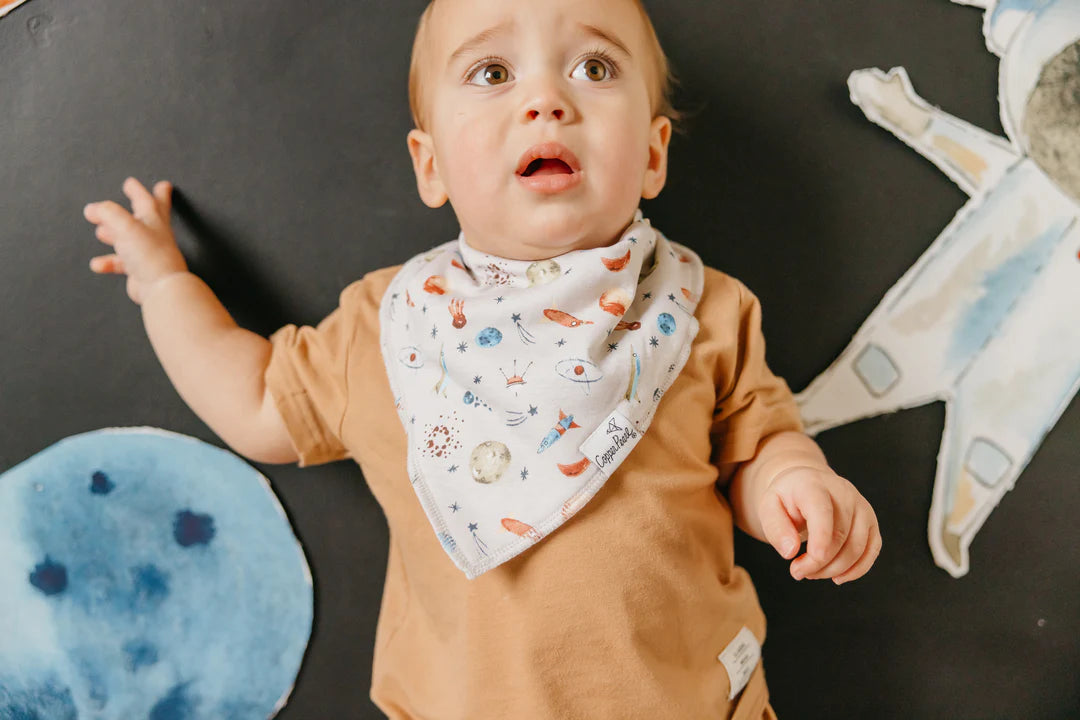 Neil Baby Bandana Bib- 4 Pack