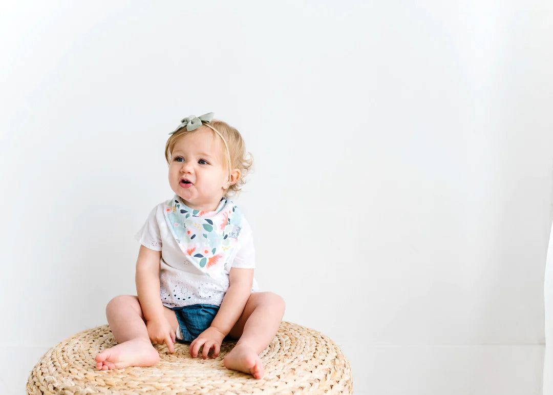 Leilani Baby Bandana Bib- 4 Pack