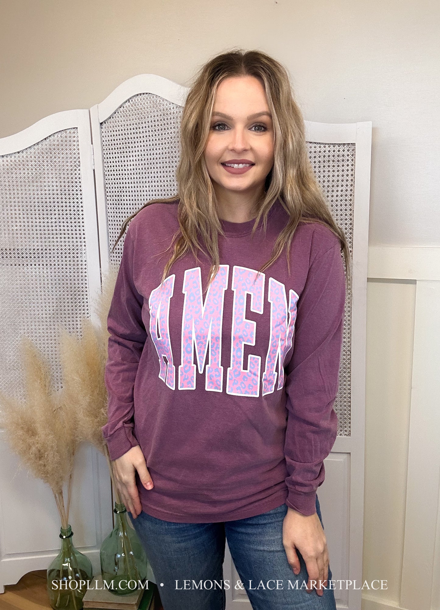 Amen Long Sleeve Tee