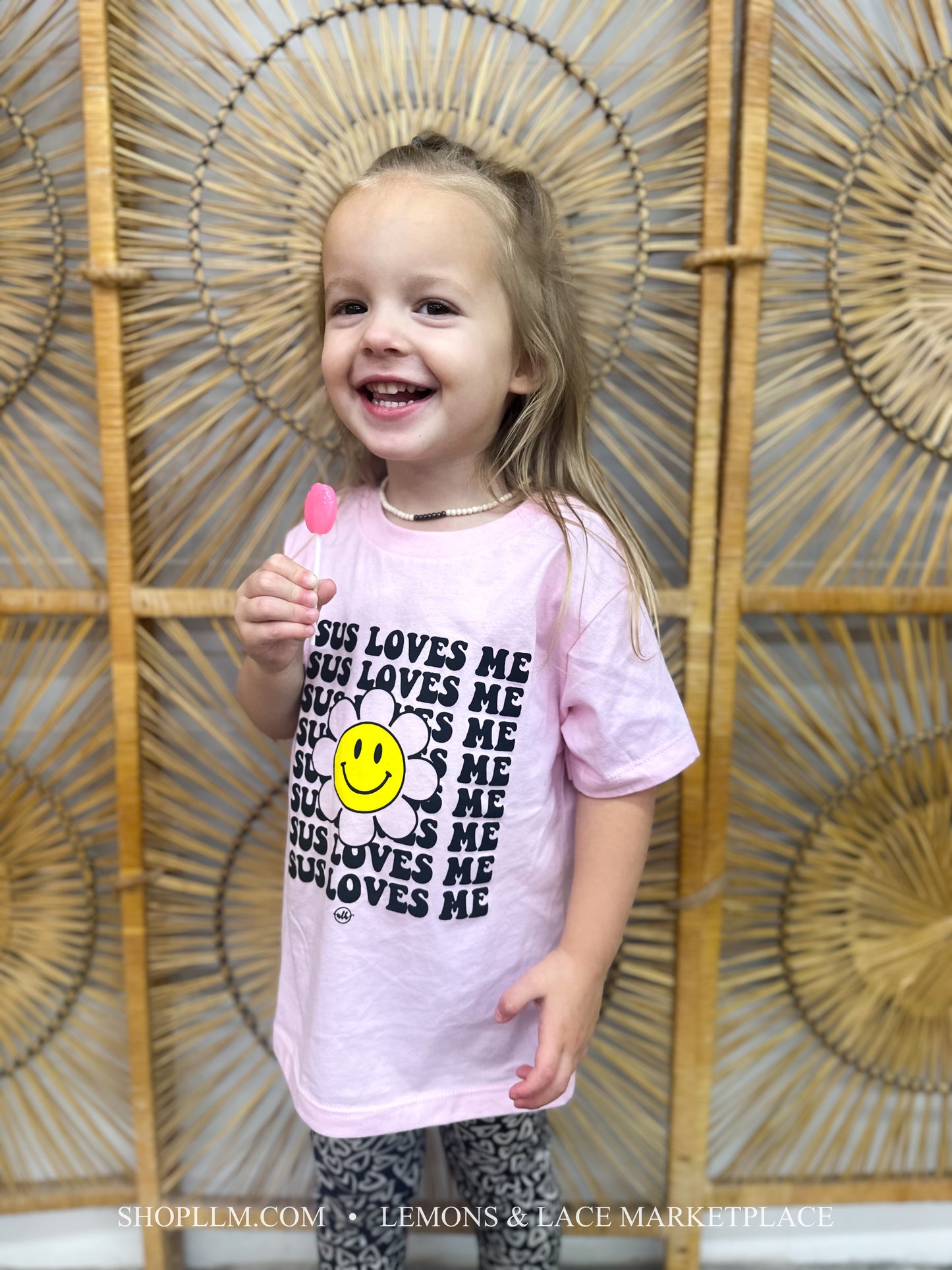 JESUS LOVES ME CHILD'S TEE