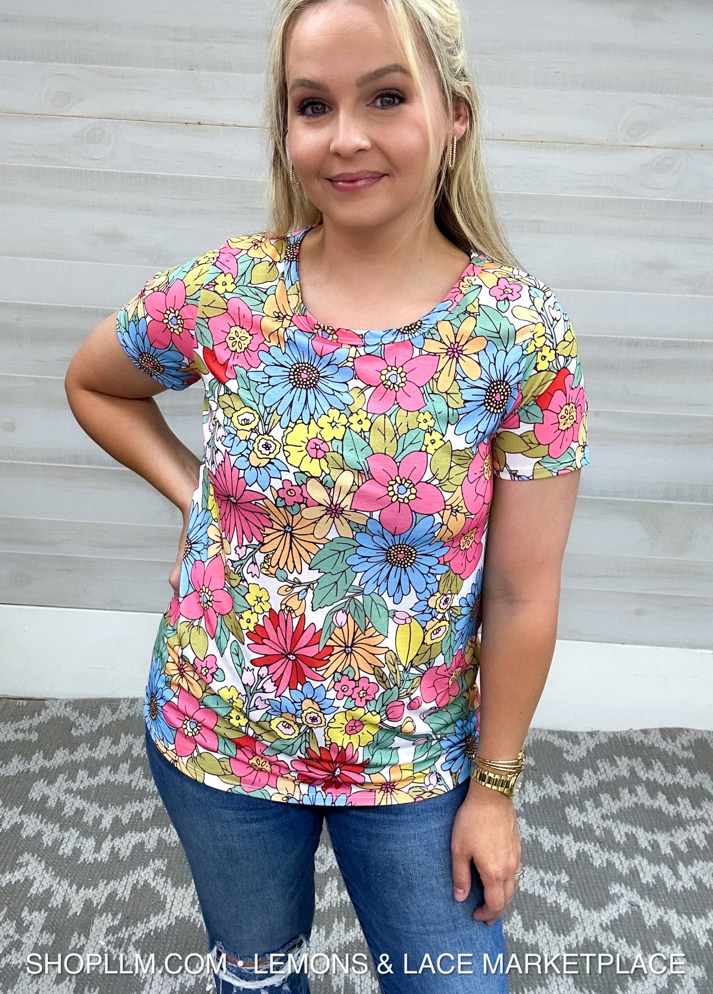 Floral Relaxed T-Shirt