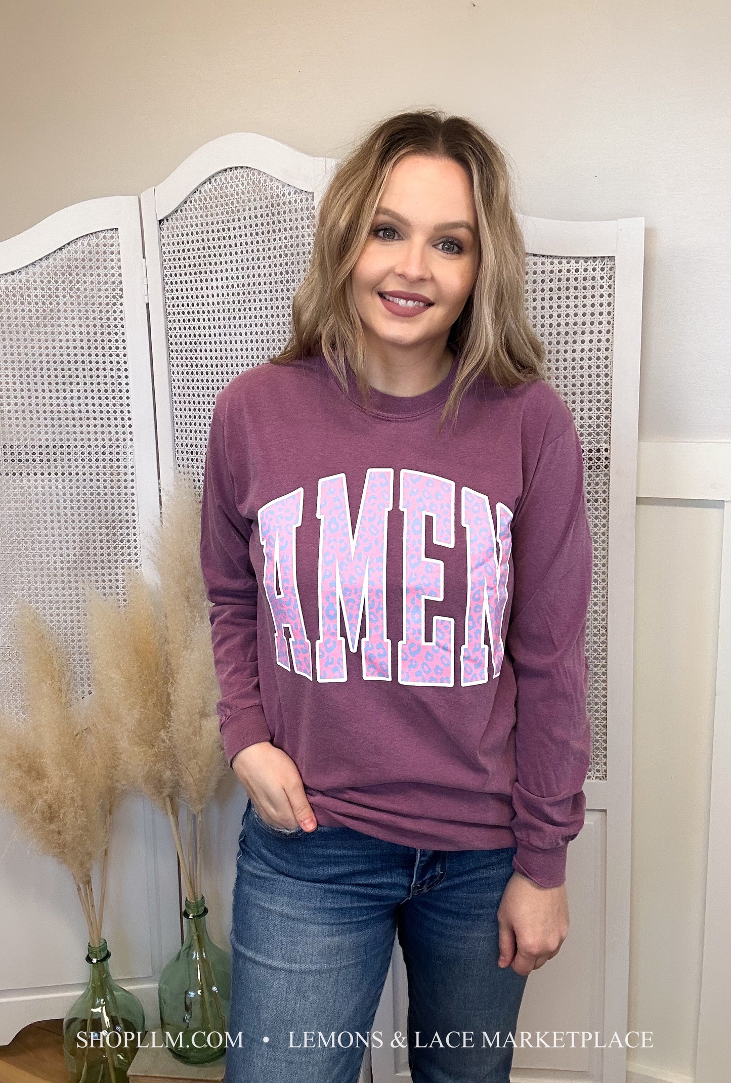 Amen Long Sleeve Tee