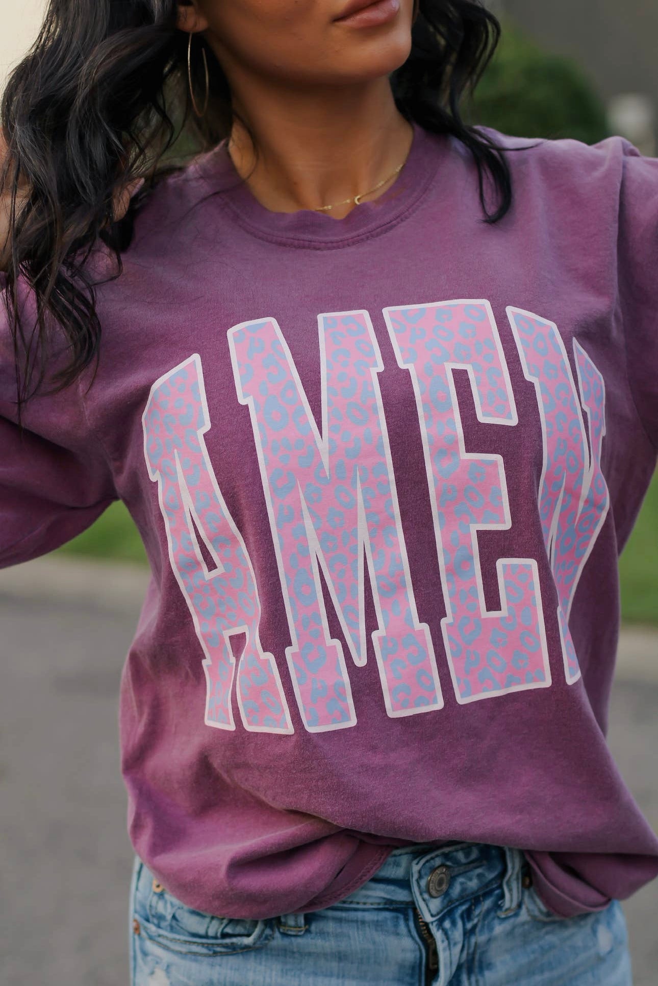 Amen Long Sleeve Tee
