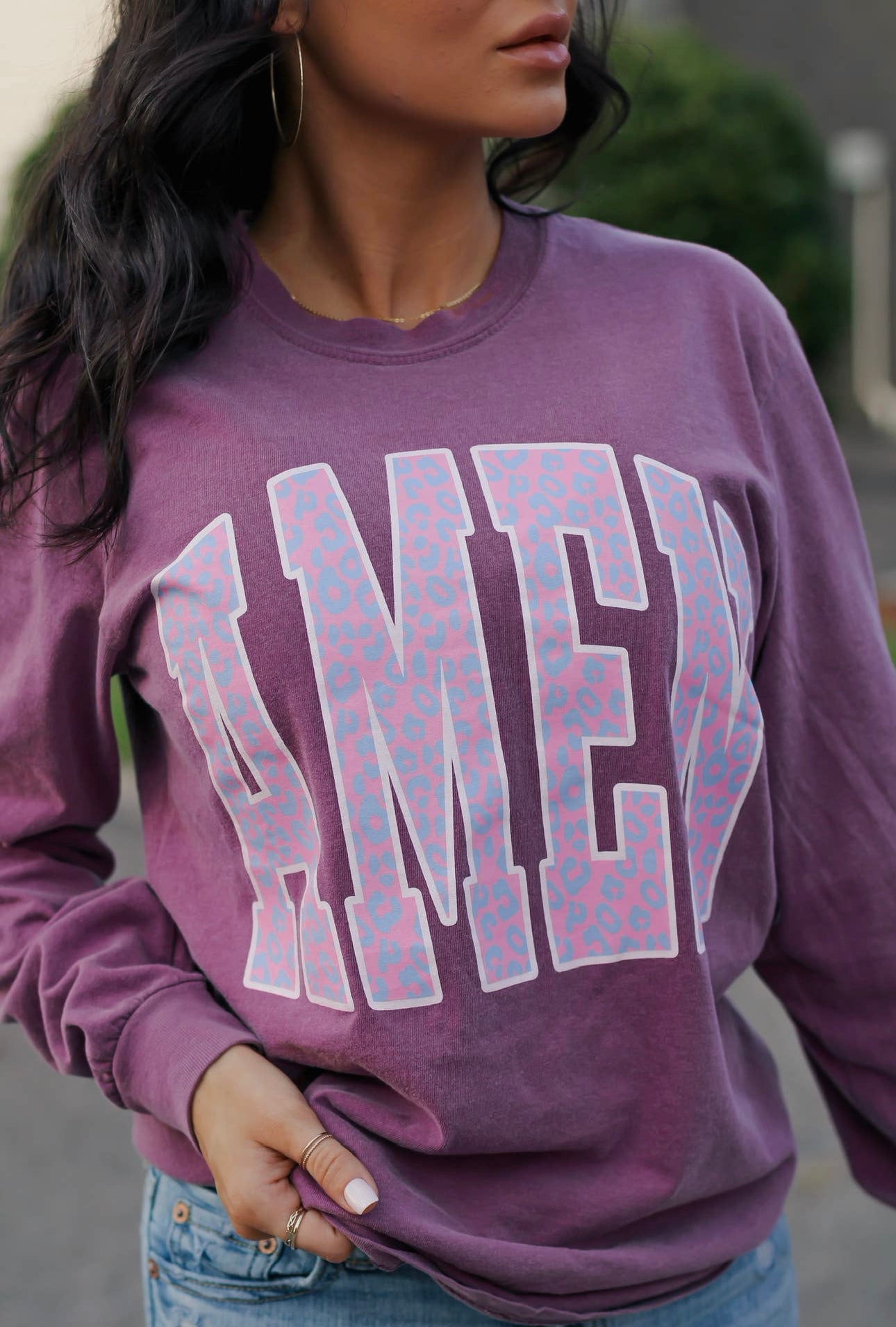 Amen Long Sleeve Tee
