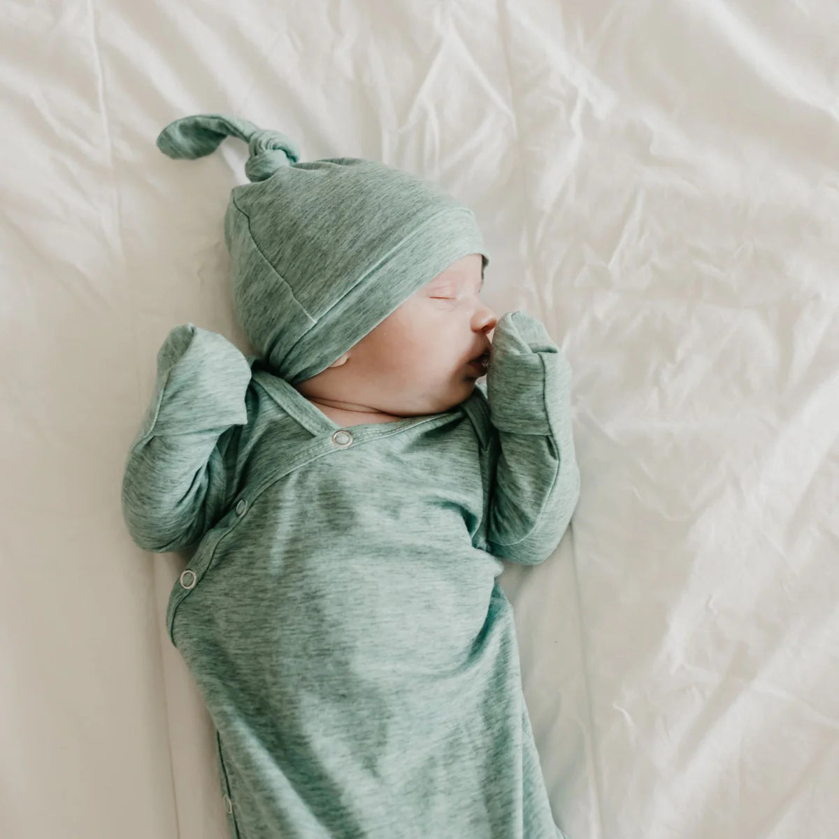 Emerson Newborn Knotted Gown