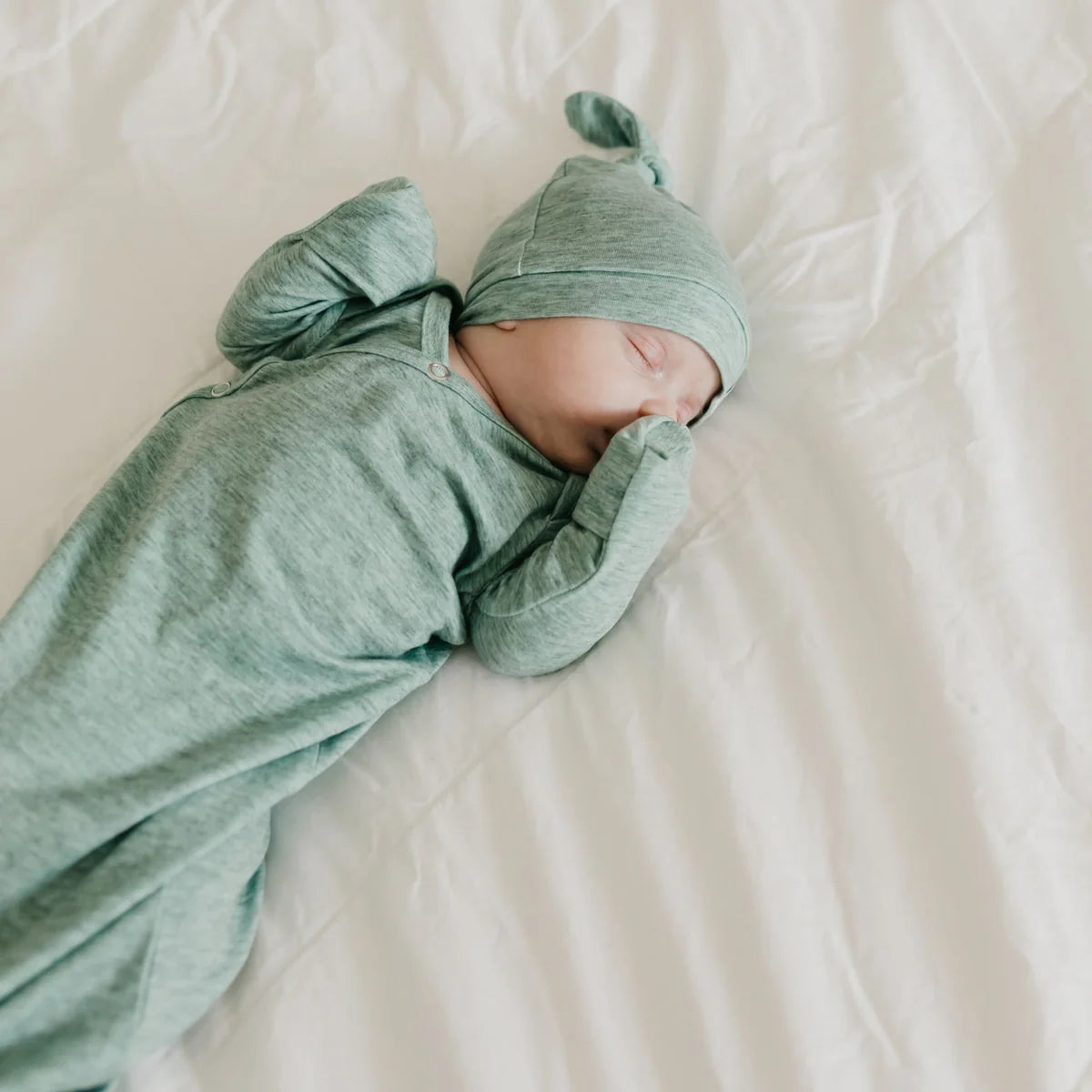 Emerson Newborn Knotted Gown