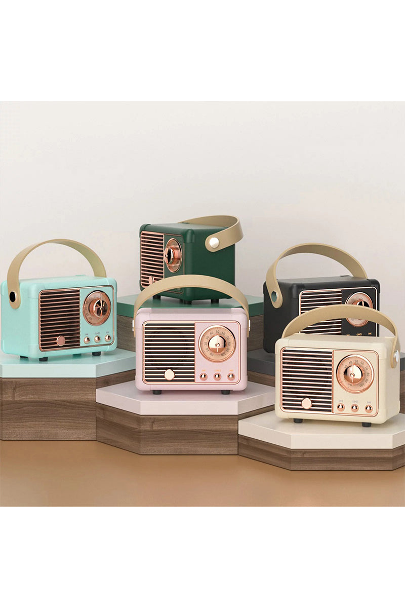Retro Mini Wireless Bluetooth Speaker