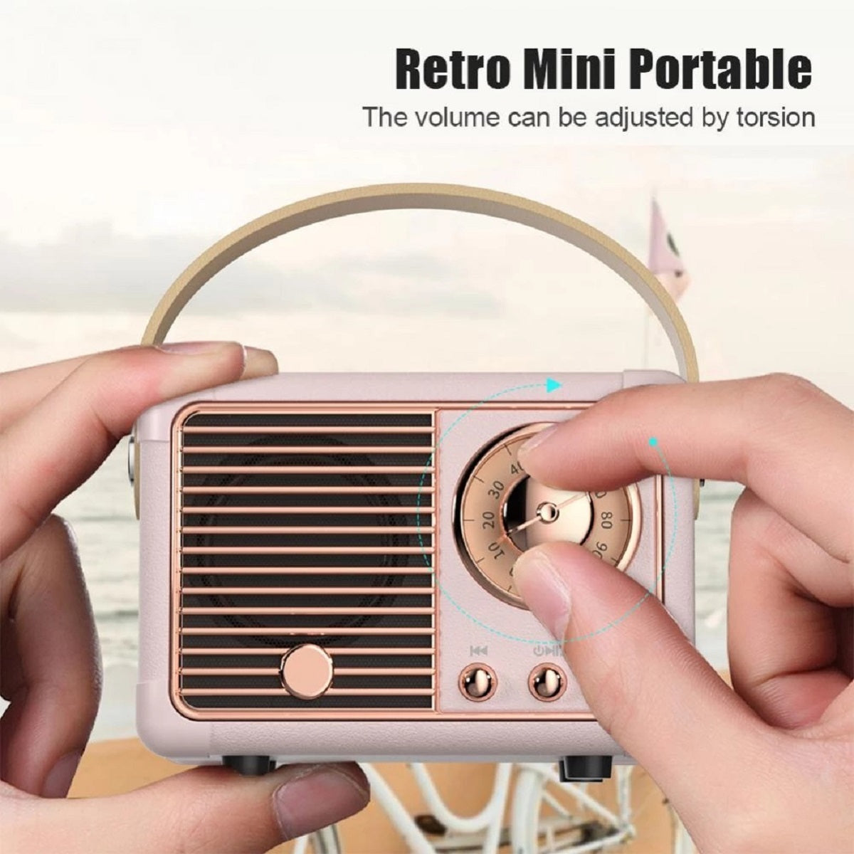 Retro Mini Wireless Bluetooth Speaker