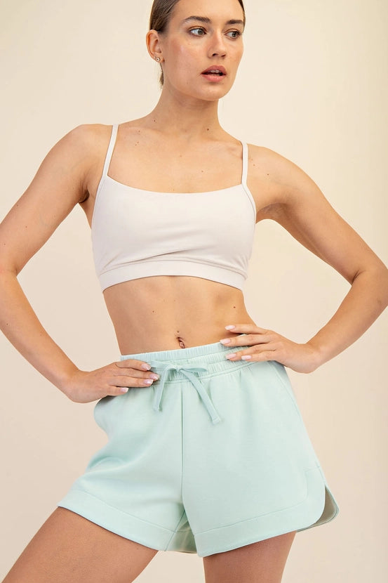 Soft Mint Classy Short Pants