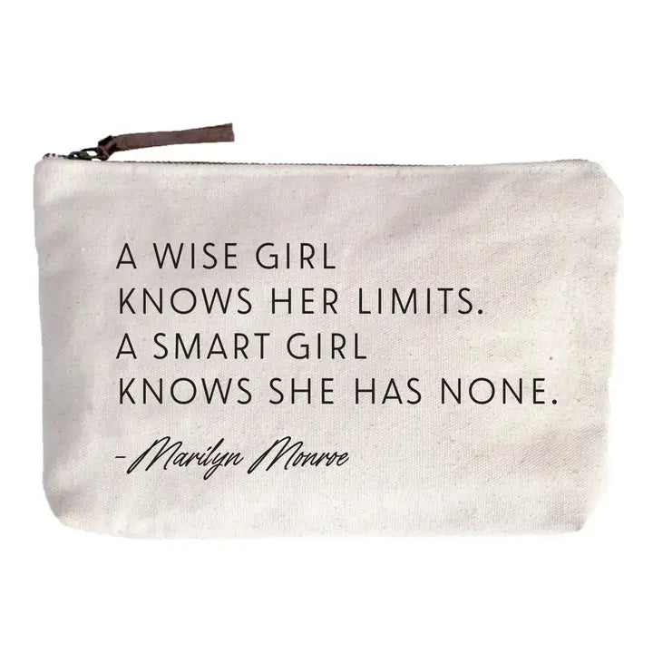 ZIP POUCH -A SMART GIRL