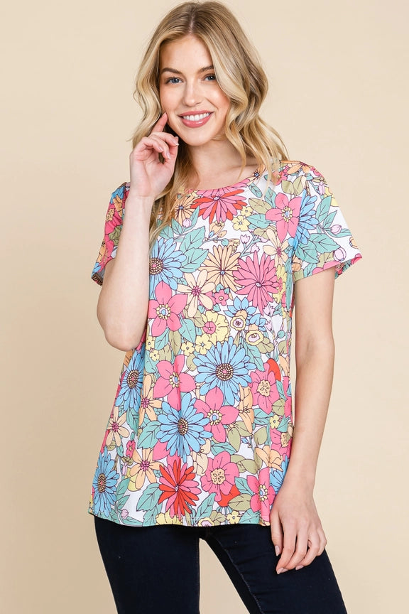 Floral Relaxed T-Shirt