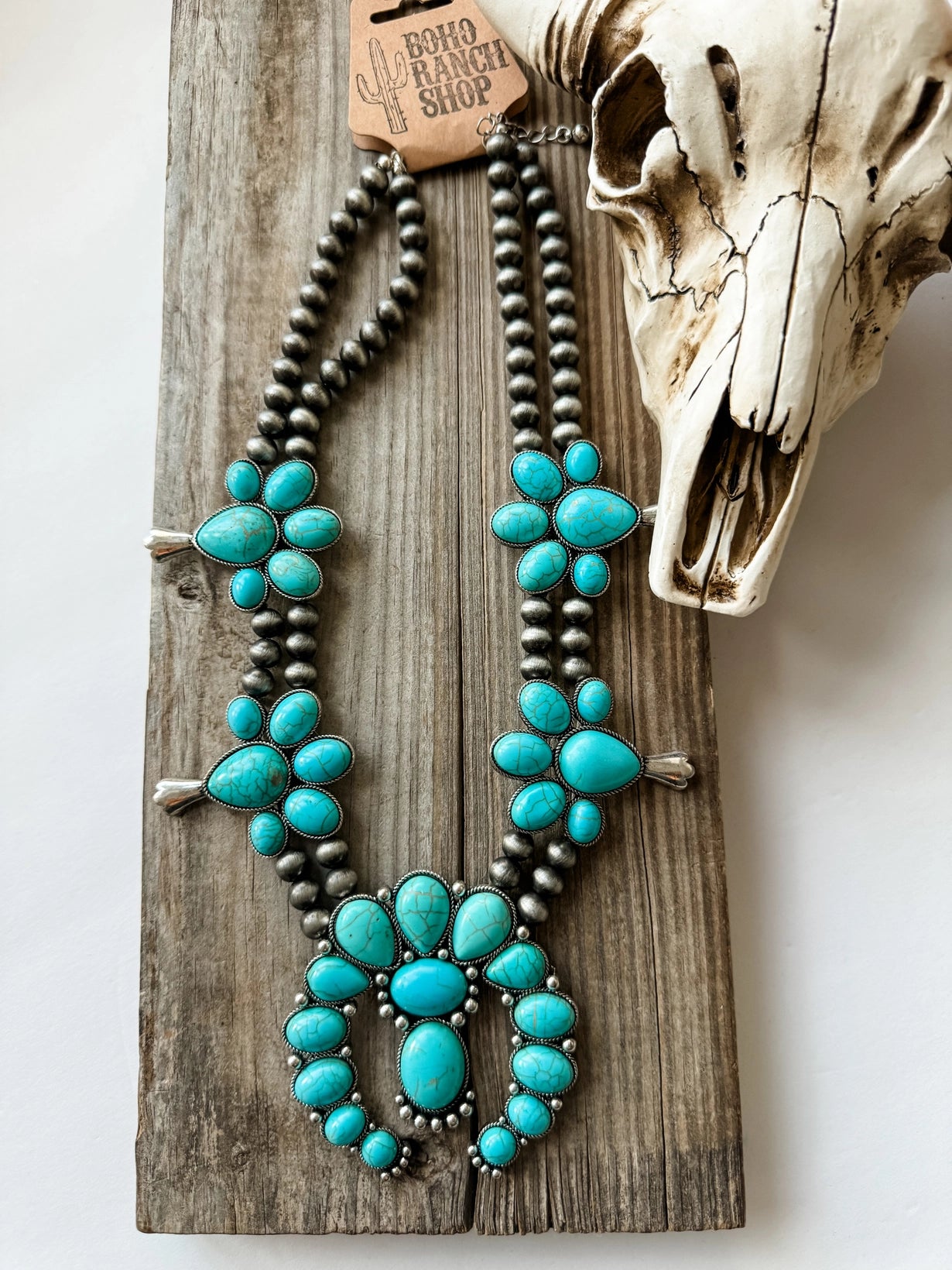 Chunky Squash Blossom Necklace