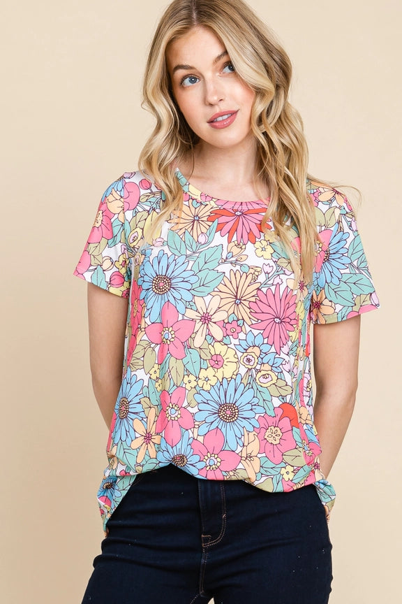 Floral Relaxed T-Shirt