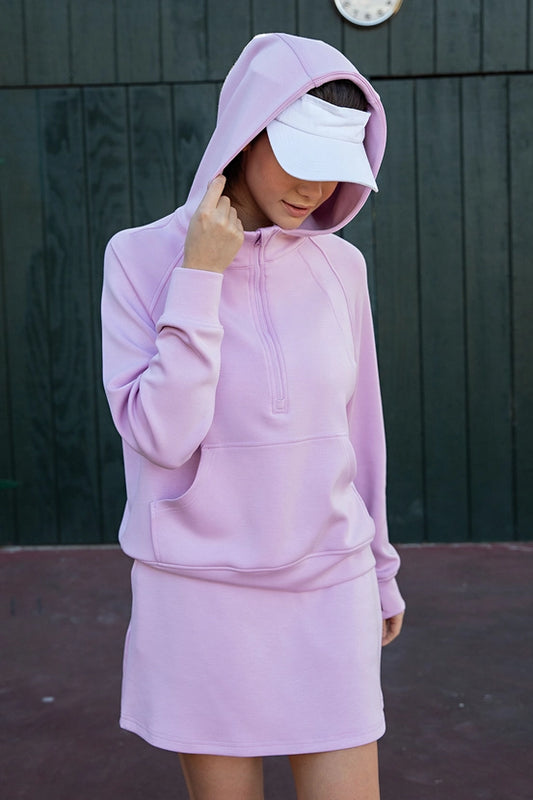 Blossom Classy Quarter Zip Hoodie