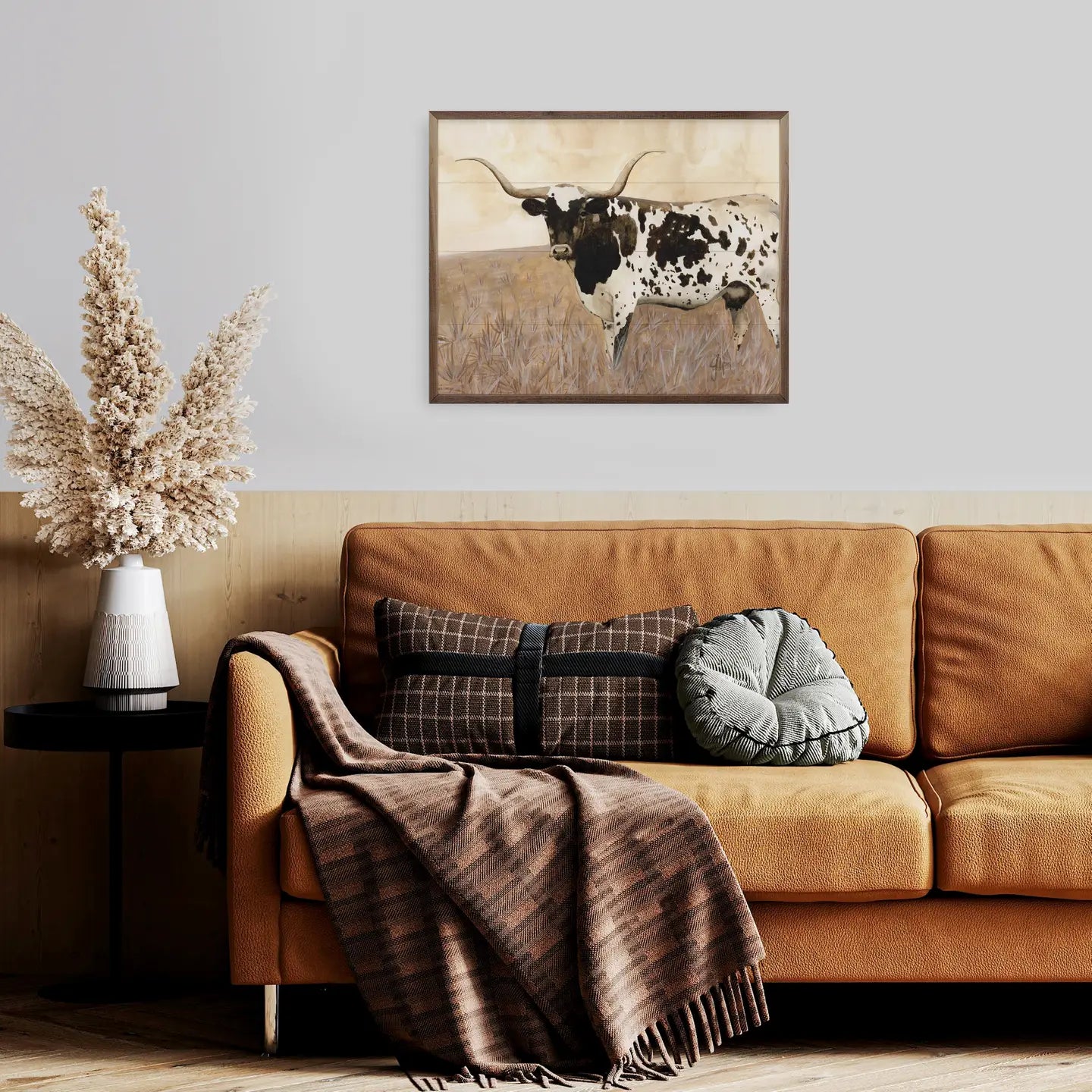 Old Timer-Longhorn 20x16"