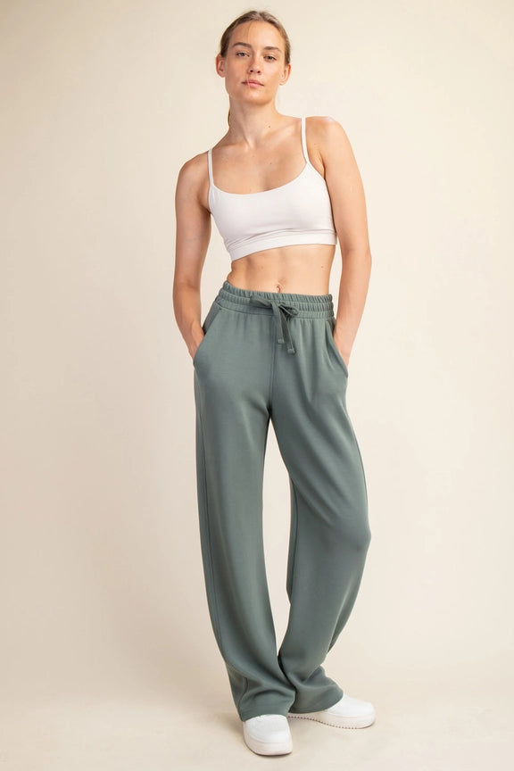 Sage Classy Straight Leg Pants